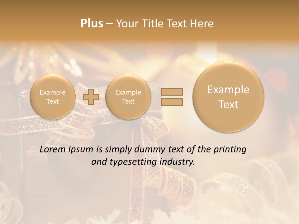 White Ribbon  PowerPoint Template