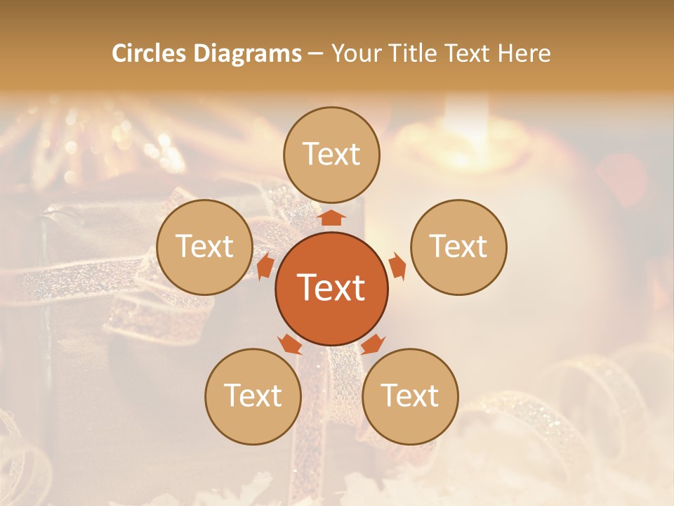 White Ribbon  PowerPoint Template