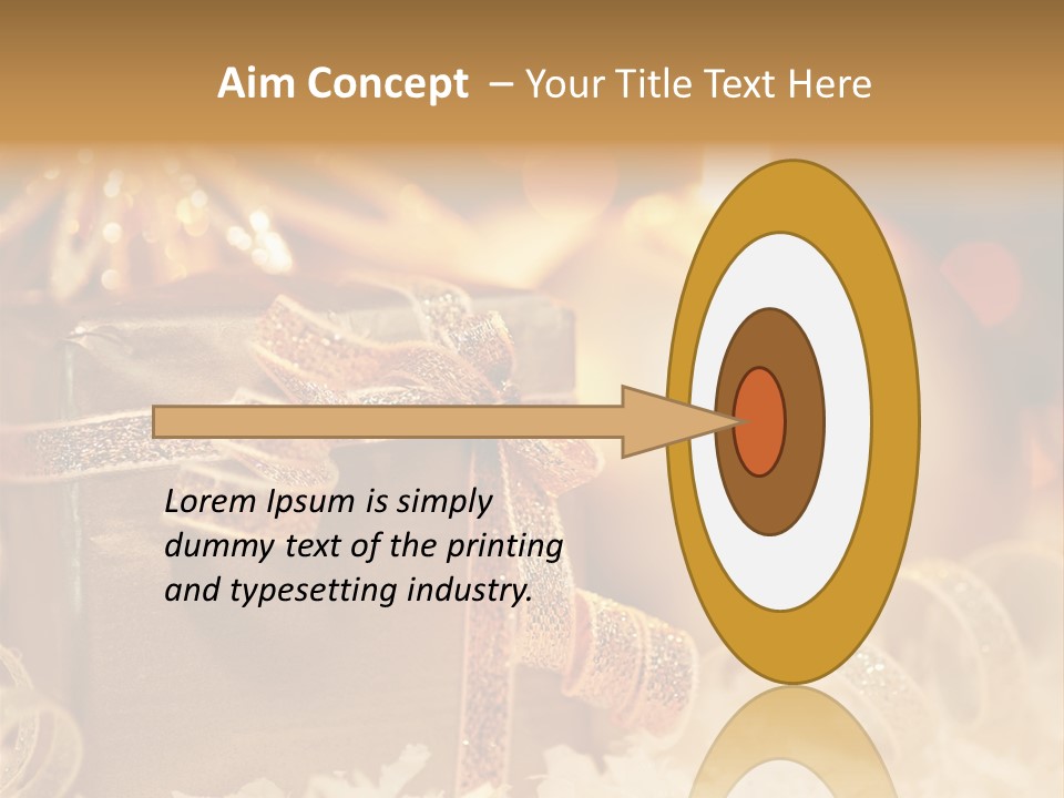 White Ribbon  PowerPoint Template