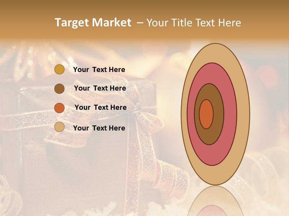 White Ribbon  PowerPoint Template