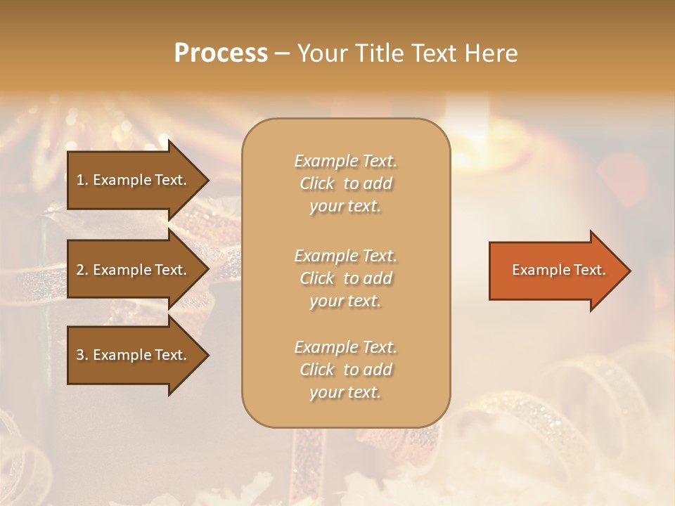 White Ribbon  PowerPoint Template