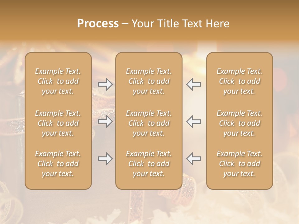 White Ribbon  PowerPoint Template
