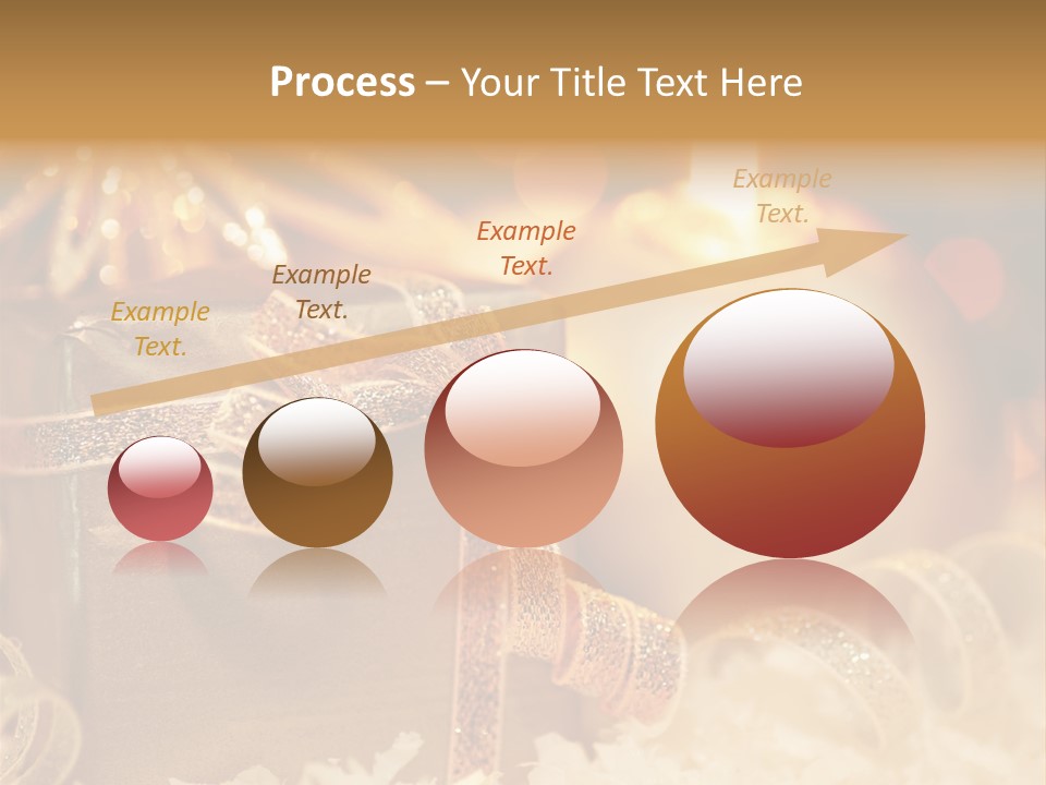 White Ribbon  PowerPoint Template