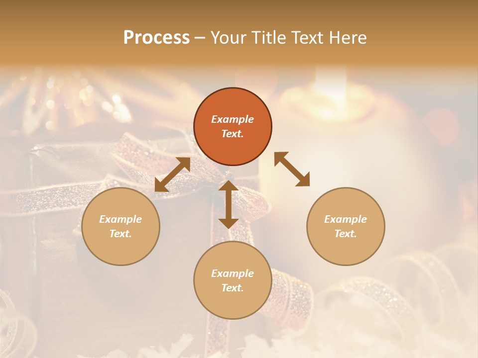 White Ribbon  PowerPoint Template