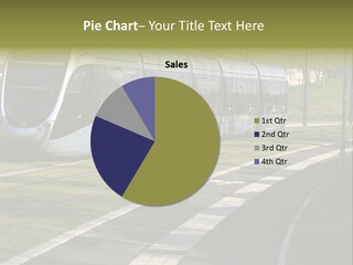Trolley Cable Car Ecological PowerPoint Template