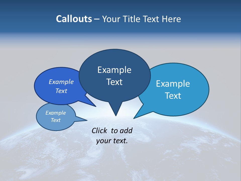 Black Exploration Planet PowerPoint Template