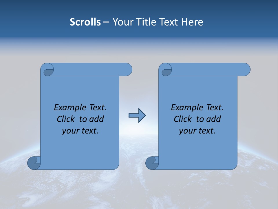 Black Exploration Planet PowerPoint Template