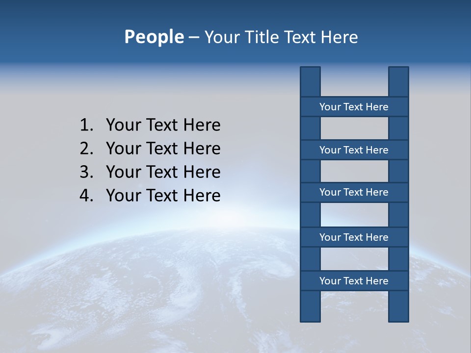 Black Exploration Planet PowerPoint Template