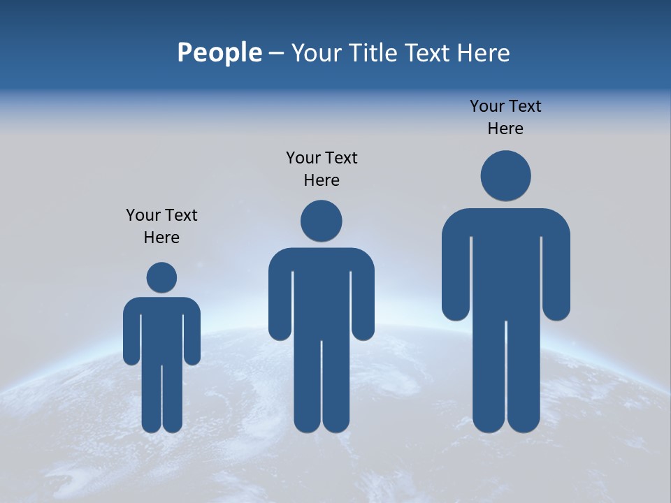 Black Exploration Planet PowerPoint Template