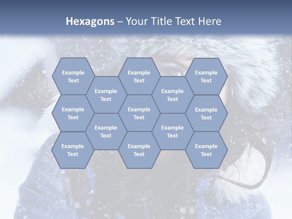 Hair Holiday Close Up PowerPoint Template