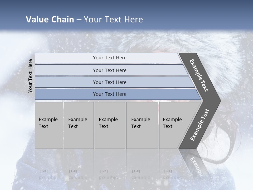 Hair Holiday Close Up PowerPoint Template