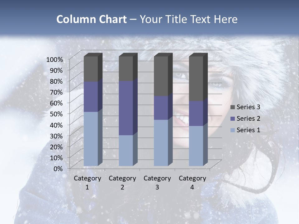 Hair Holiday Close Up PowerPoint Template