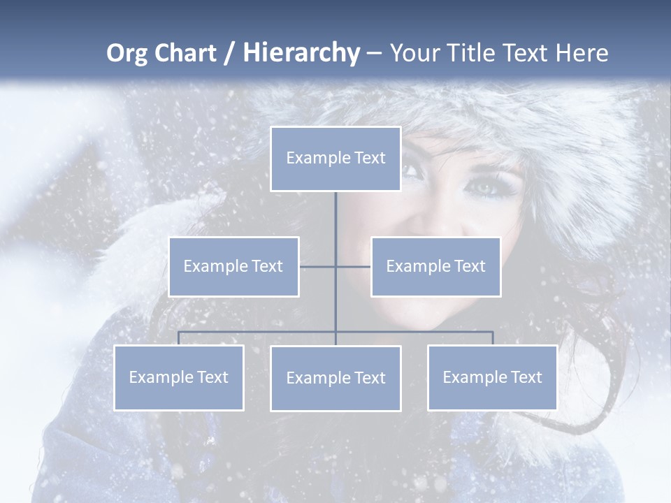 Hair Holiday Close Up PowerPoint Template