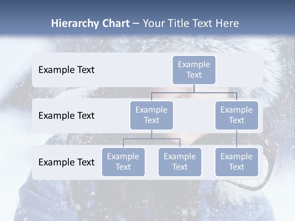 Hair Holiday Close Up PowerPoint Template