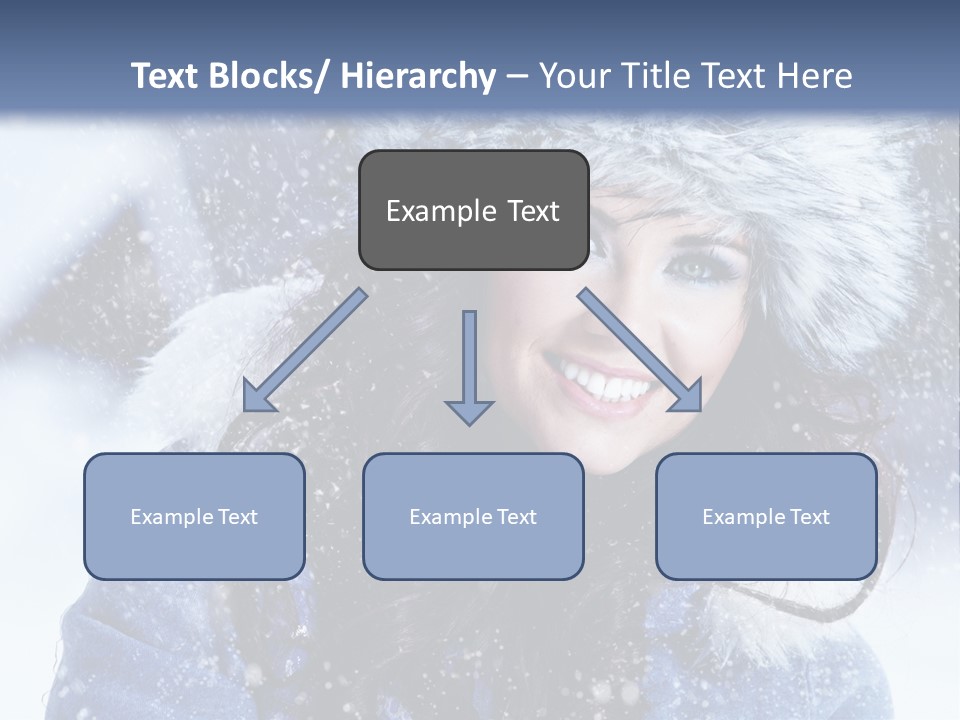 Hair Holiday Close Up PowerPoint Template