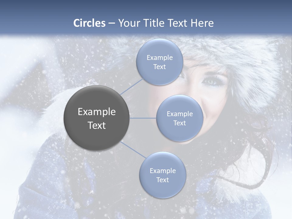 Hair Holiday Close Up PowerPoint Template