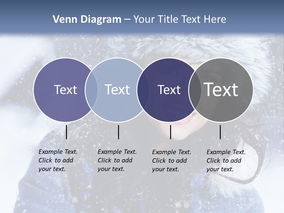Hair Holiday Close Up PowerPoint Template