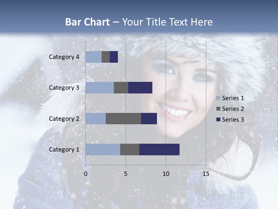 Hair Holiday Close Up PowerPoint Template