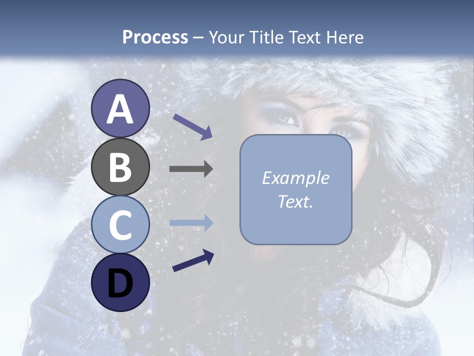 Hair Holiday Close Up PowerPoint Template