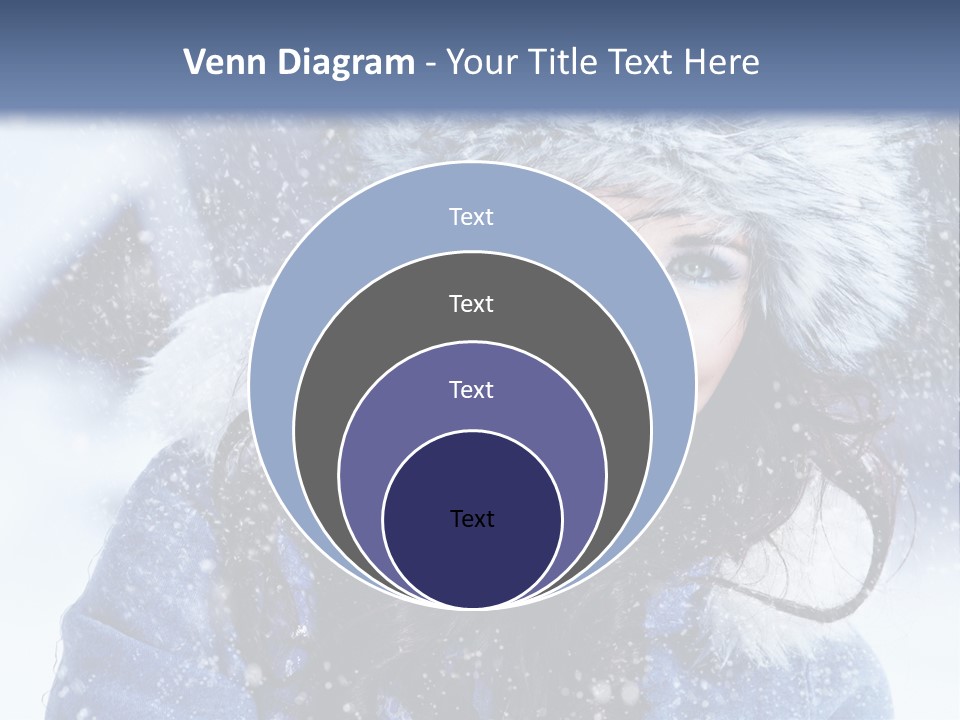 Hair Holiday Close Up PowerPoint Template