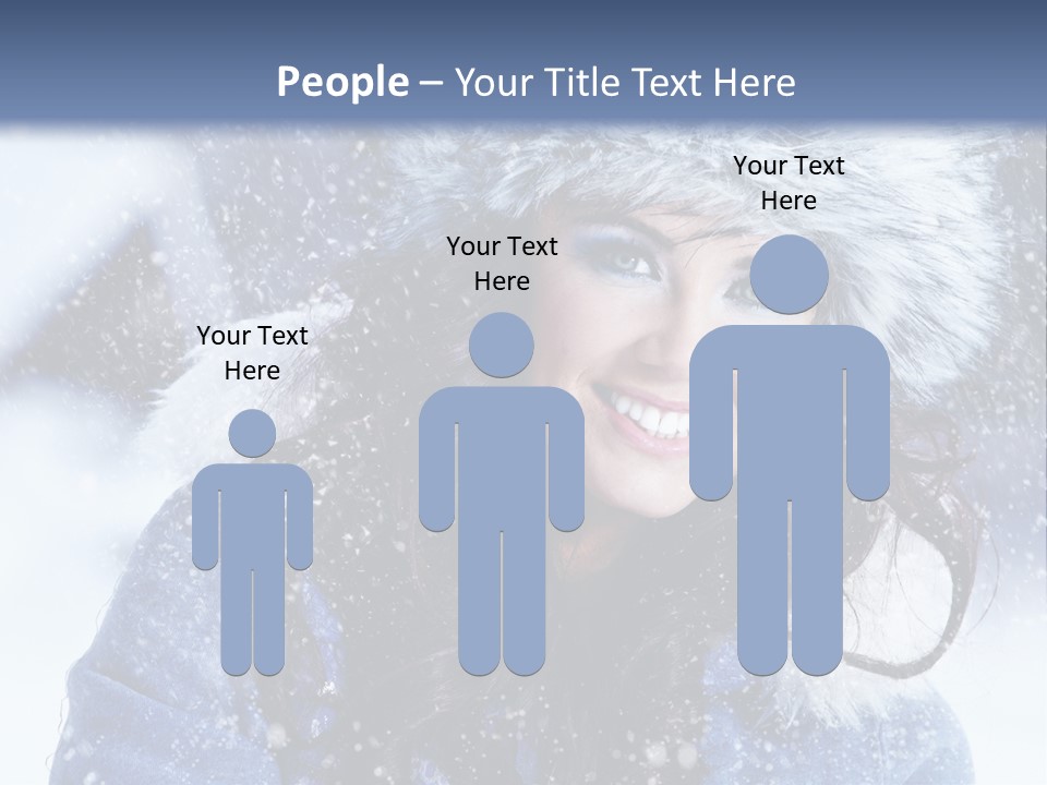 Hair Holiday Close Up PowerPoint Template