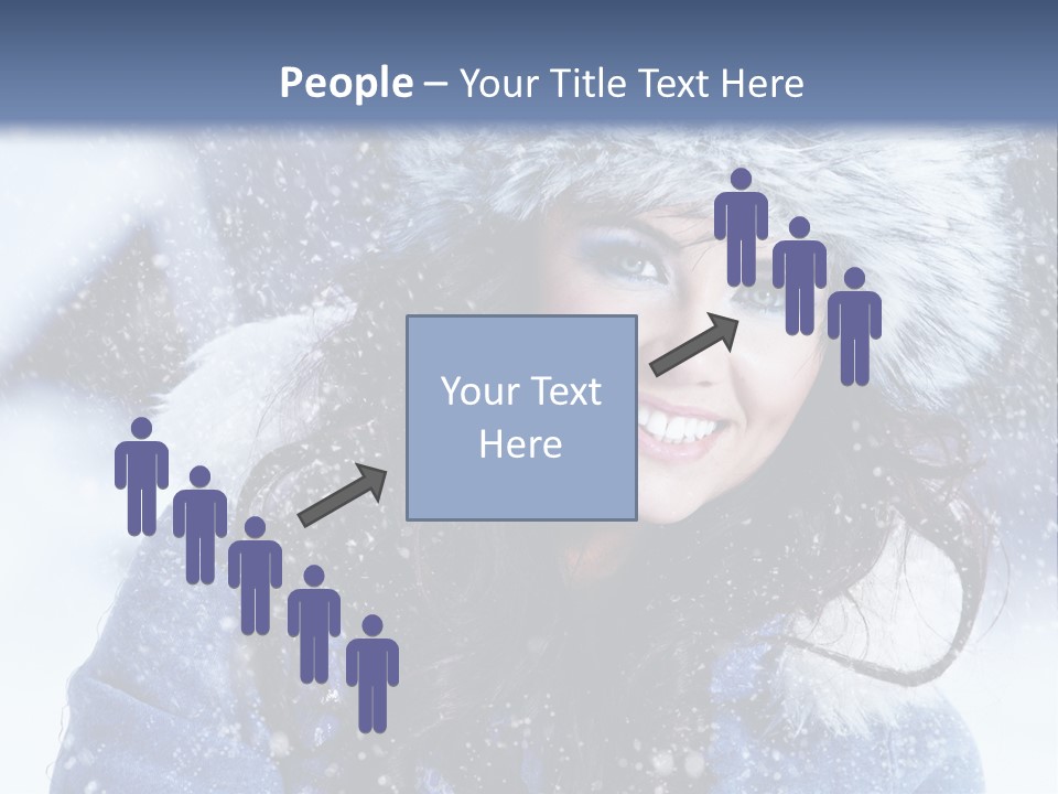 Hair Holiday Close Up PowerPoint Template