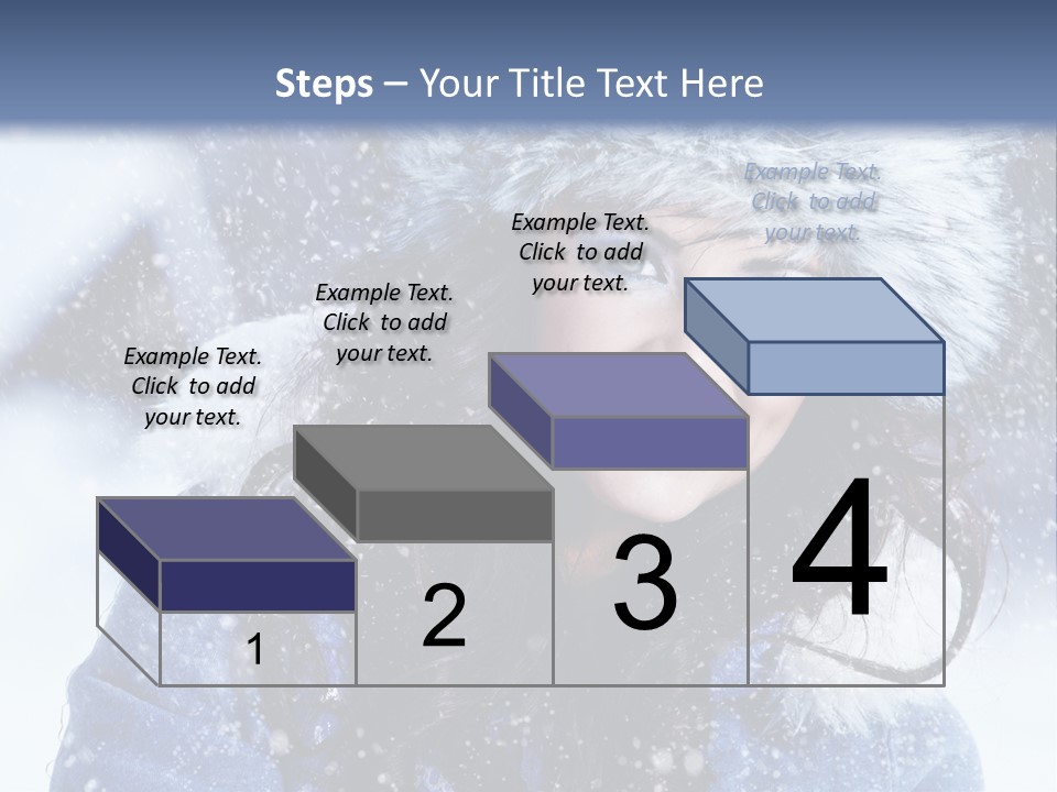Hair Holiday Close Up PowerPoint Template