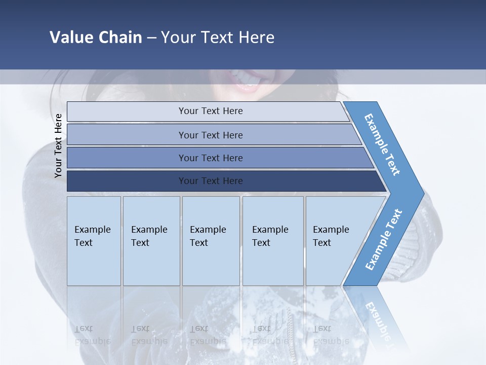 Positive Face Human PowerPoint Template