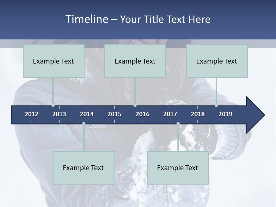 Positive Face Human PowerPoint Template