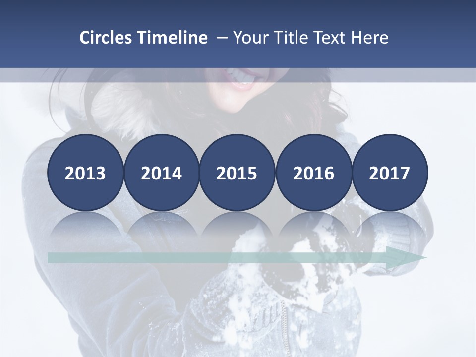 Positive Face Human PowerPoint Template