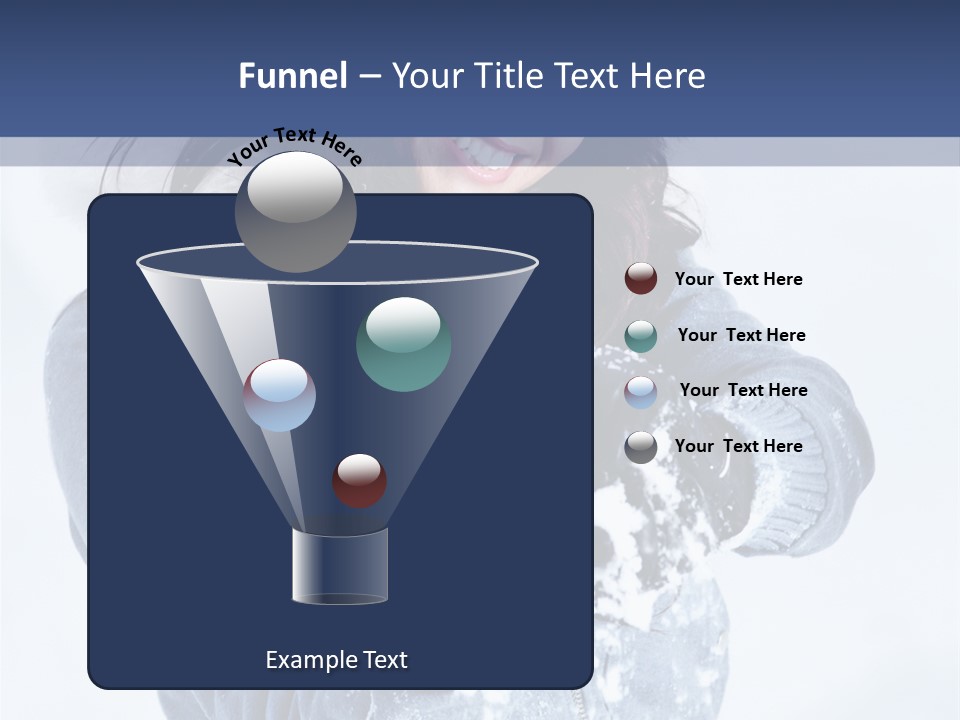Positive Face Human PowerPoint Template