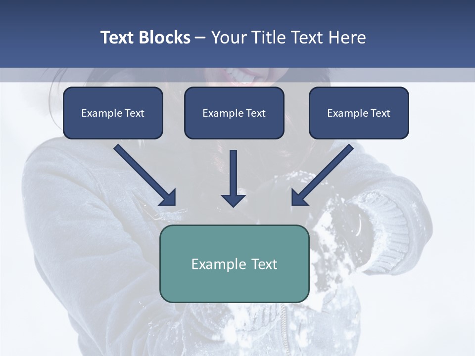 Positive Face Human PowerPoint Template