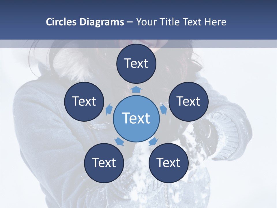 Positive Face Human PowerPoint Template