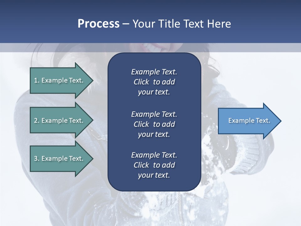 Positive Face Human PowerPoint Template