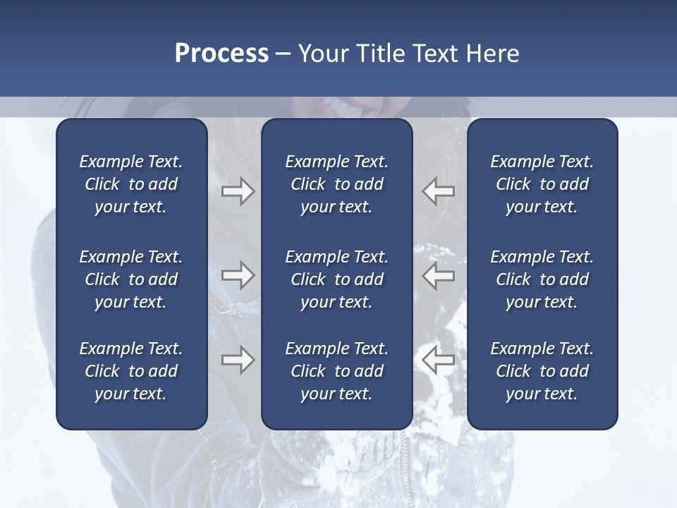 Positive Face Human PowerPoint Template