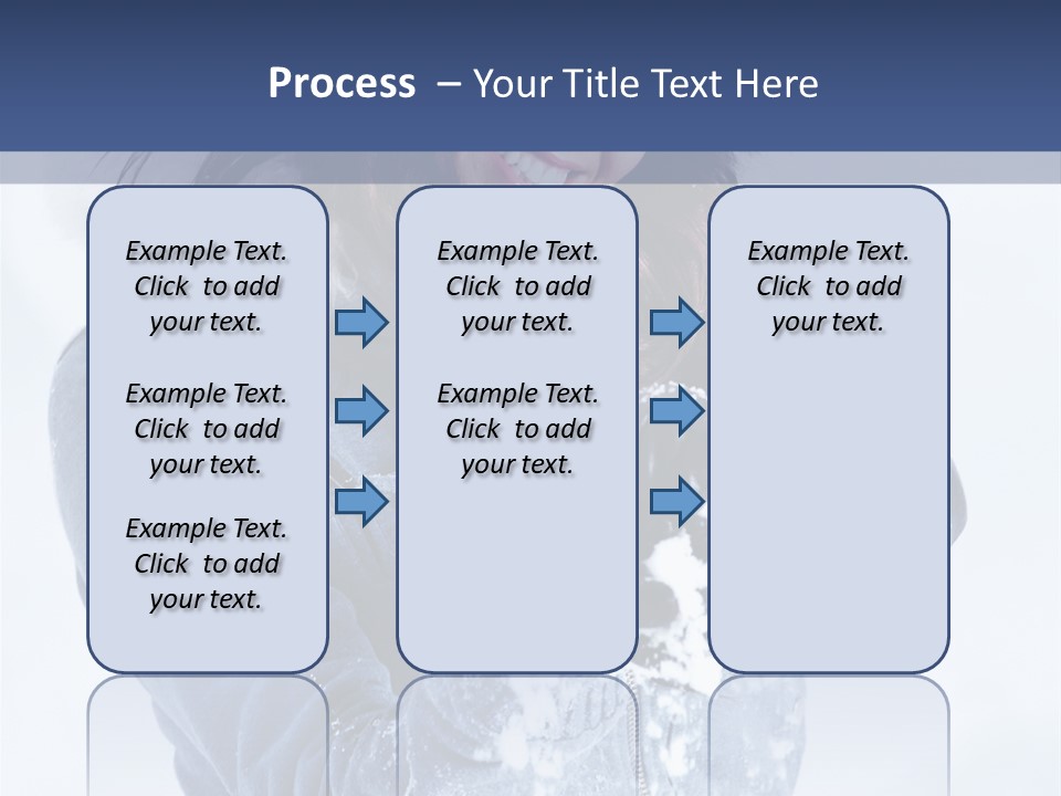 Positive Face Human PowerPoint Template