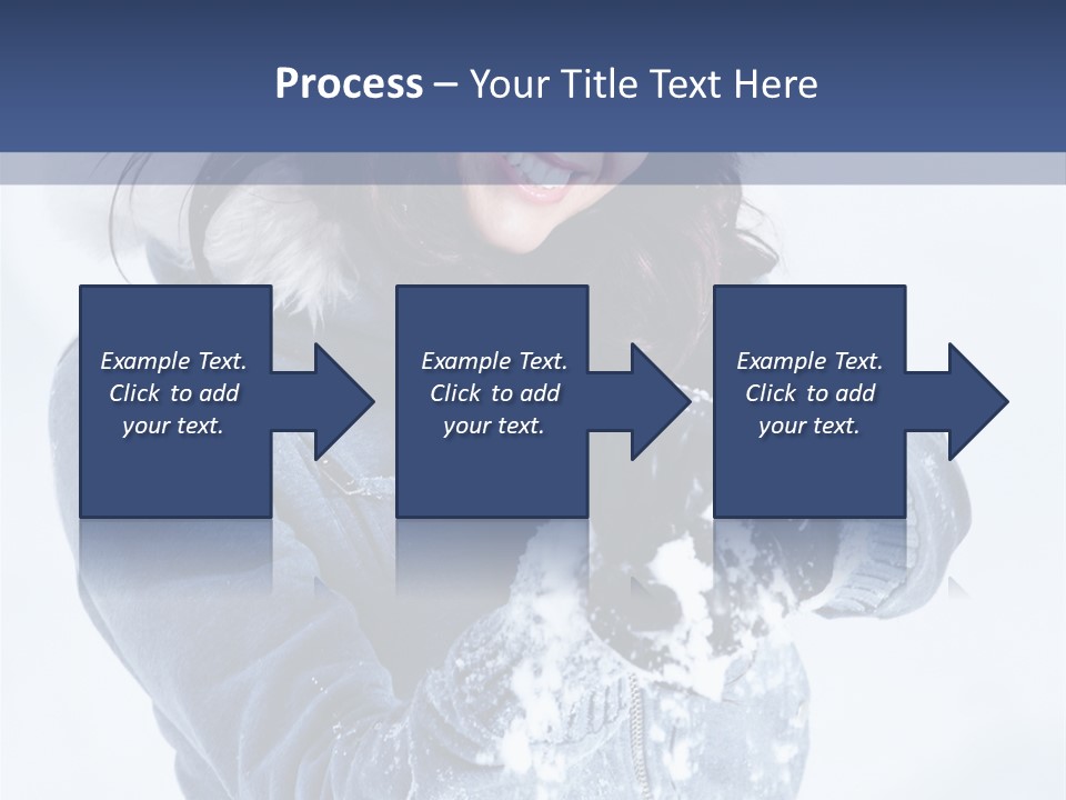 Positive Face Human PowerPoint Template