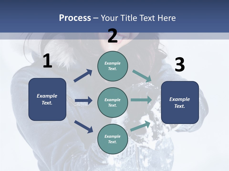 Positive Face Human PowerPoint Template