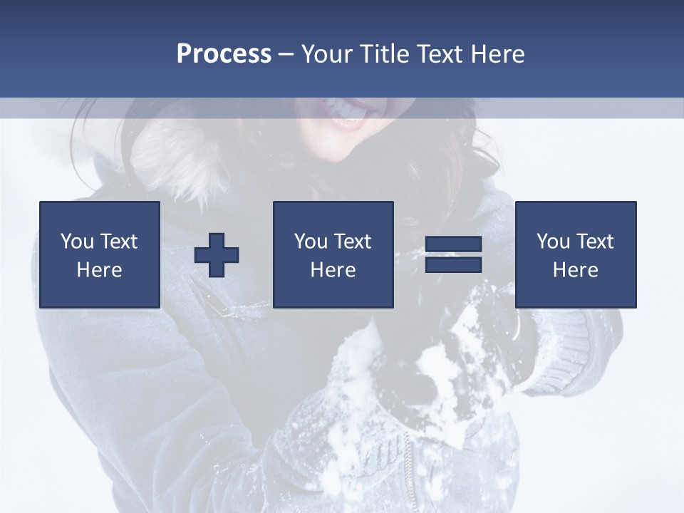 Positive Face Human PowerPoint Template