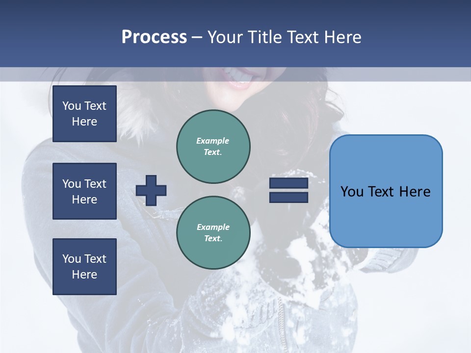 Positive Face Human PowerPoint Template