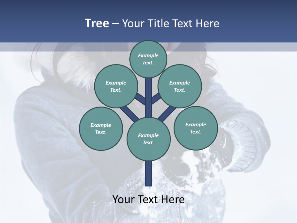 Positive Face Human PowerPoint Template