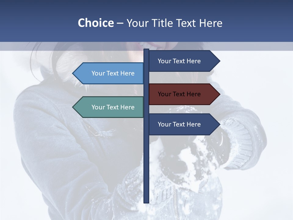 Positive Face Human PowerPoint Template