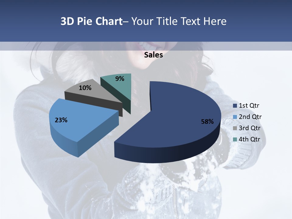 Positive Face Human PowerPoint Template
