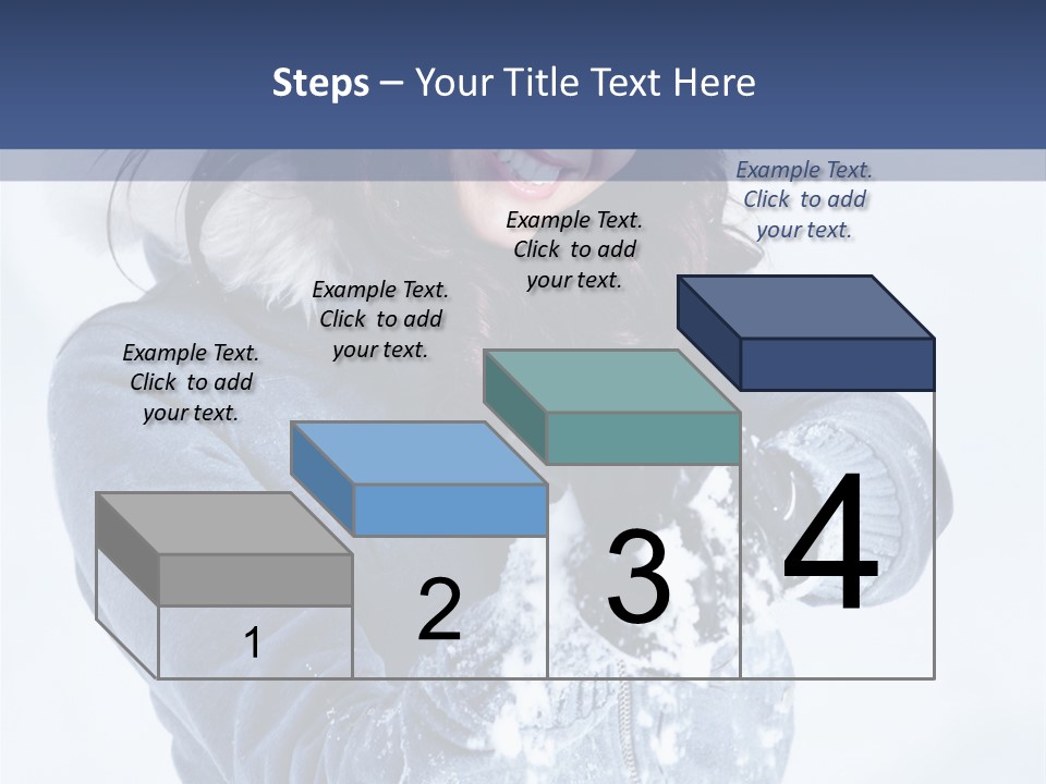 Positive Face Human PowerPoint Template