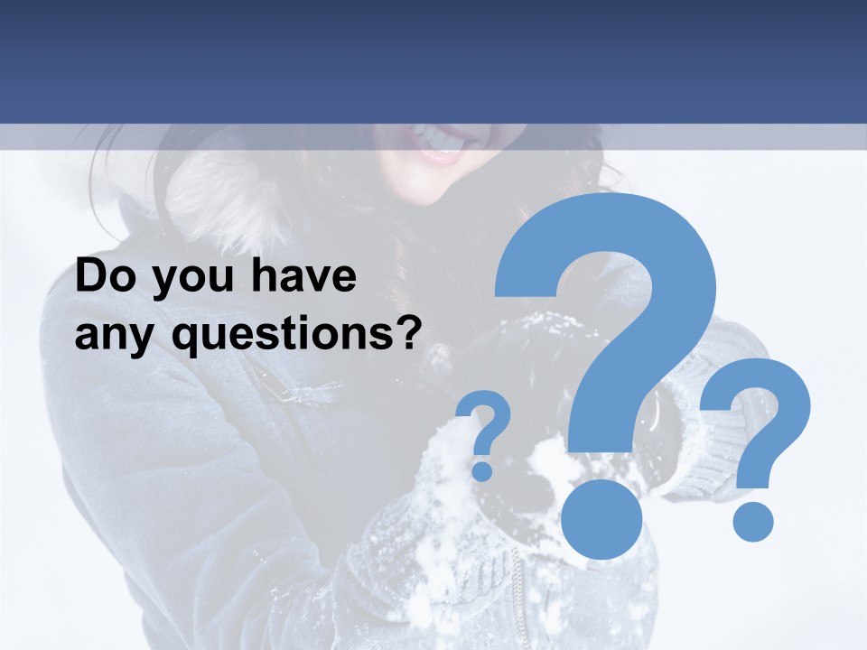 Positive Face Human PowerPoint Template