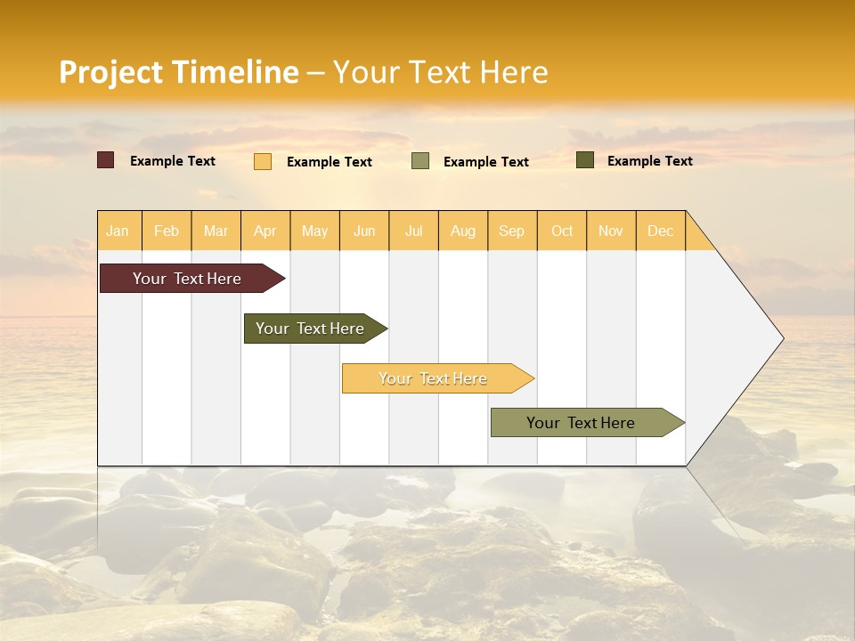 Cloud Outdoor Dawn PowerPoint Template