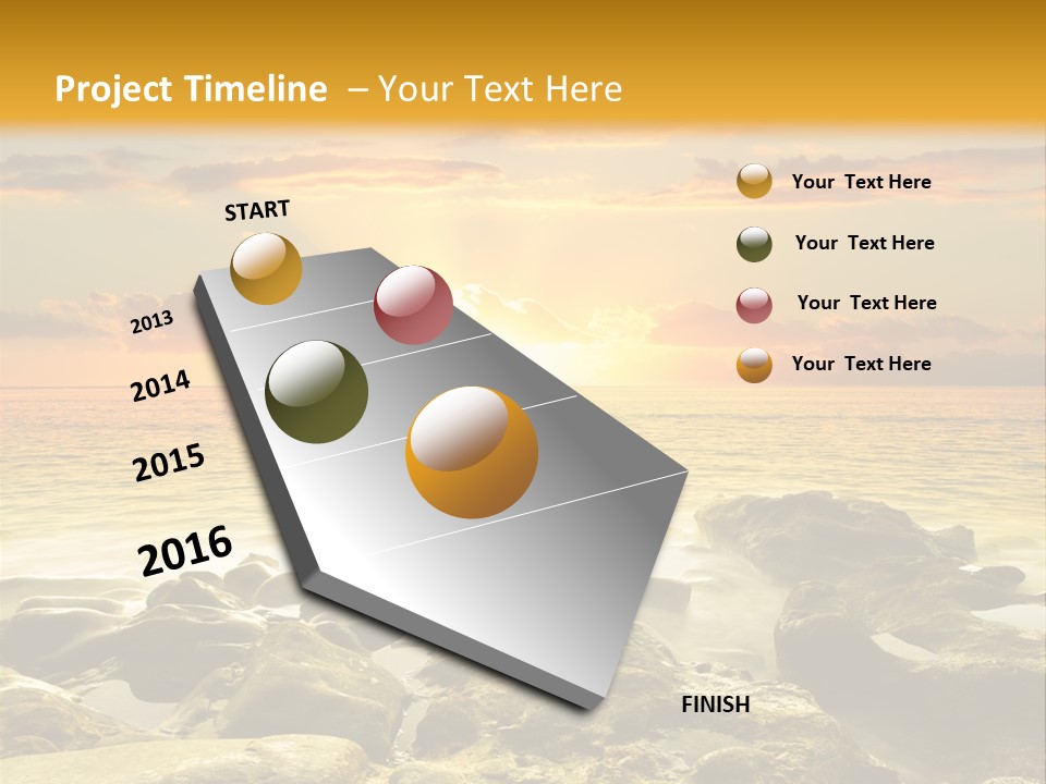 Cloud Outdoor Dawn PowerPoint Template