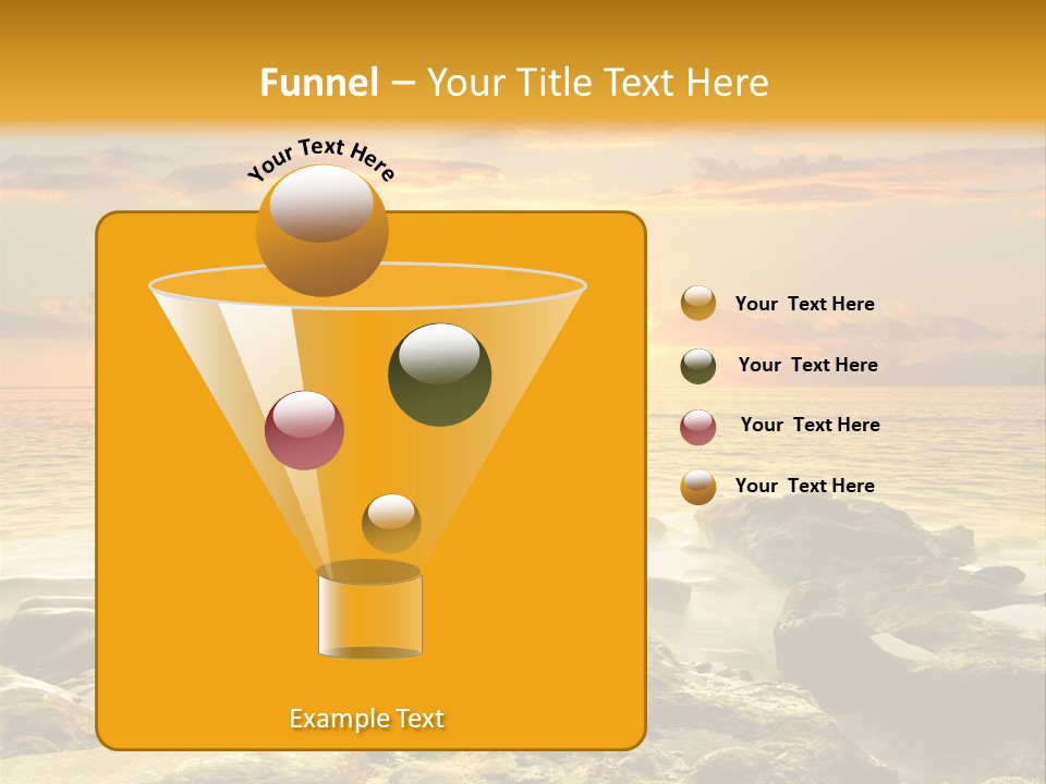 Cloud Outdoor Dawn PowerPoint Template