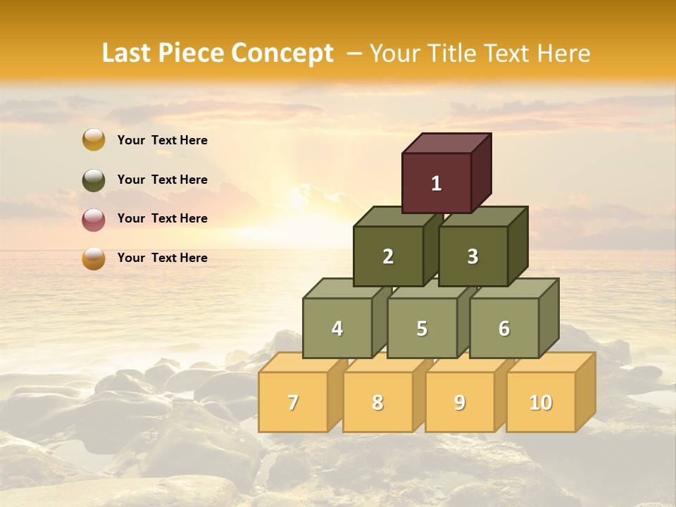 Cloud Outdoor Dawn PowerPoint Template