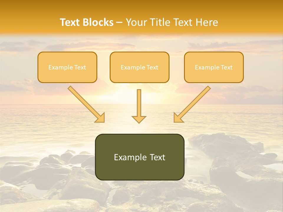 Cloud Outdoor Dawn PowerPoint Template